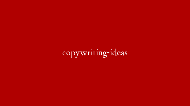 copywriting-ideas