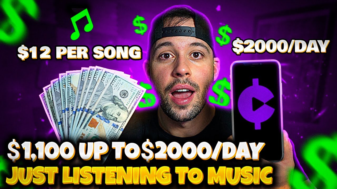 $1,100 Up To $2000/Day Just Listening To Music | Make Money Online post thumbnail image