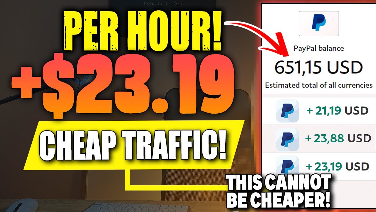 *THIS METHOD* = +$23.19 PER HOUR With The BEST Paid Traffic (SUPER CHEAP!) | CPA Marketing post thumbnail image