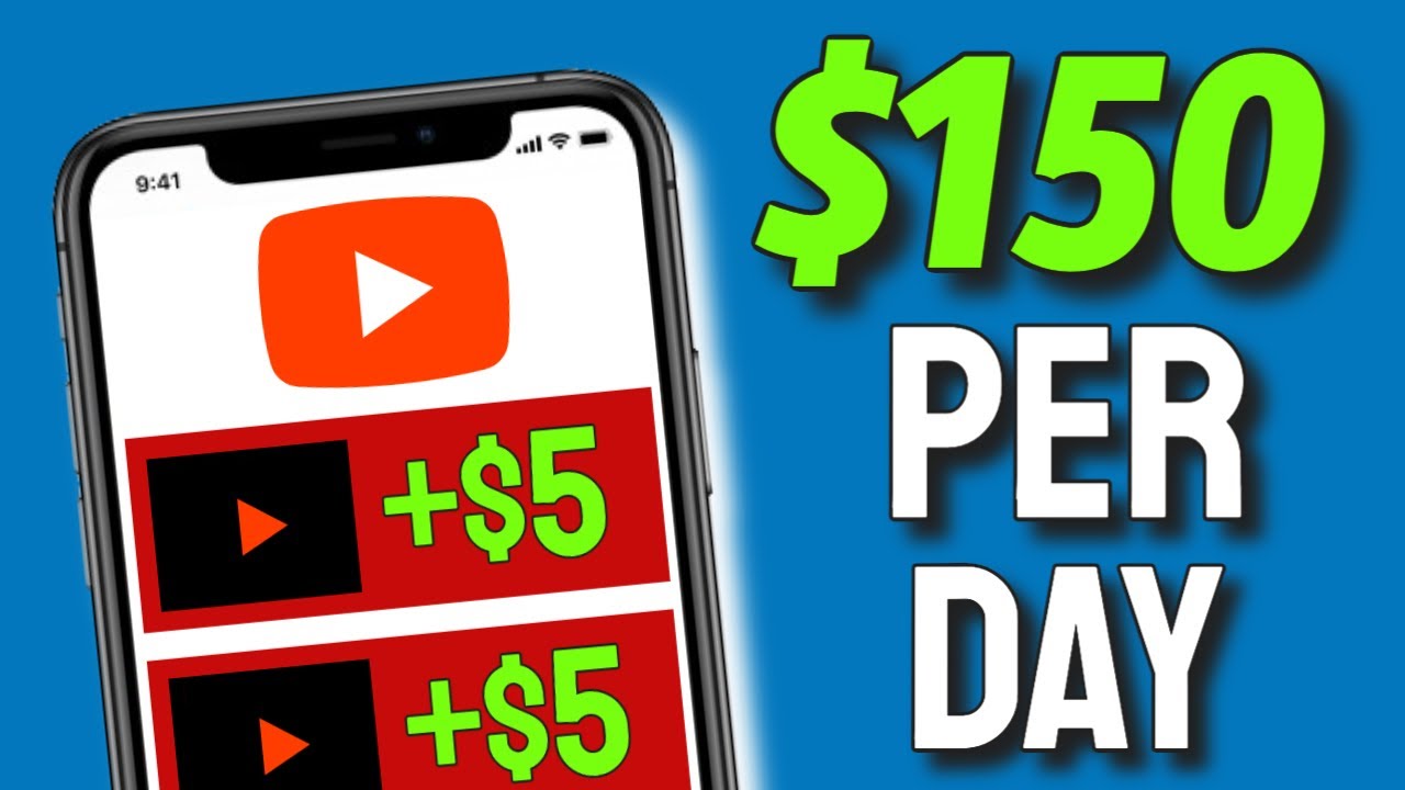 $150/Day – Make WATCHING Videos FOR FREE (New Website 2022) | Make Money Online post thumbnail image