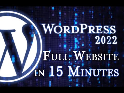 WordPress – Tutorial for Beginners in 15 MINUTES!  [ 2022 COMPLETE ] post thumbnail image