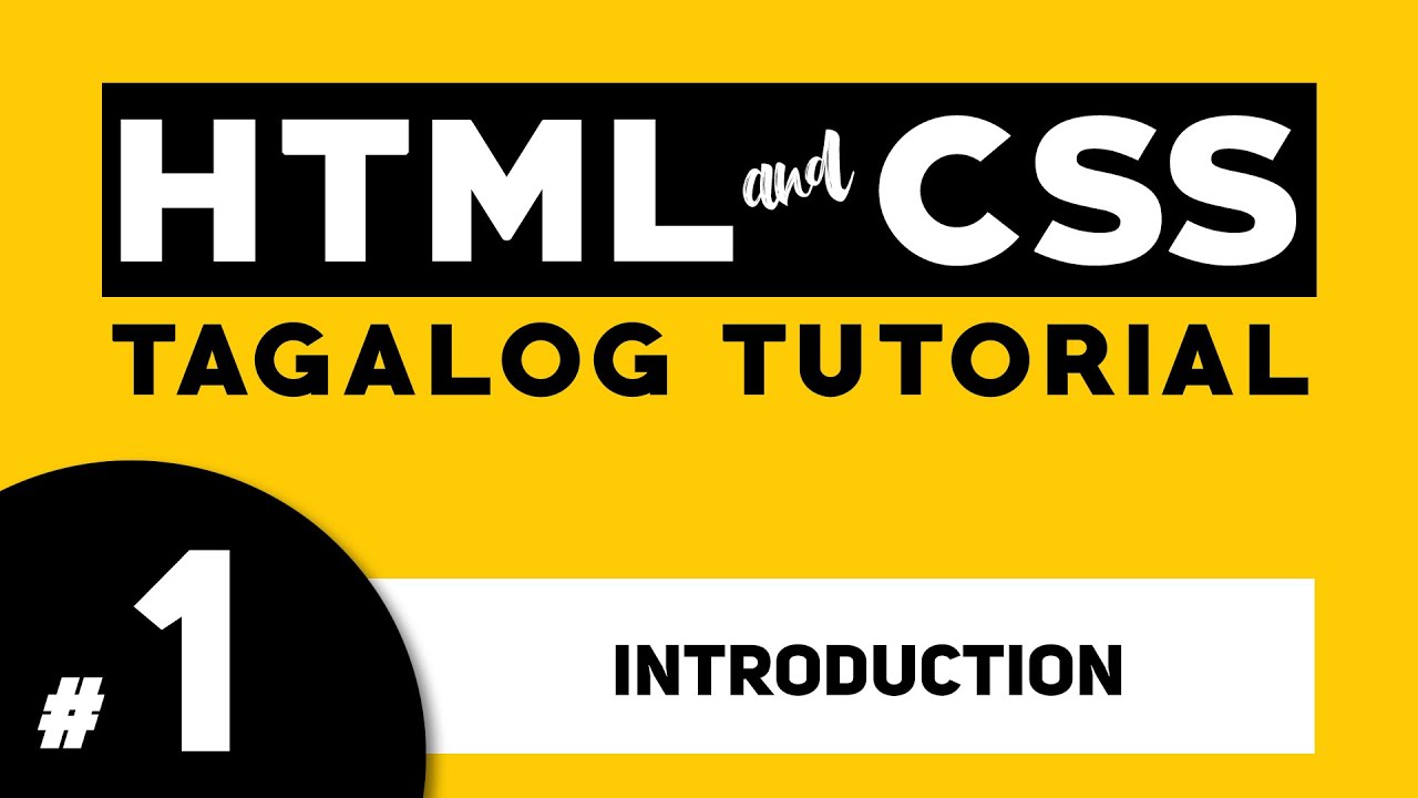 Part 1: HTML and CSS Tagalog Tutorial | Illustrados post thumbnail image