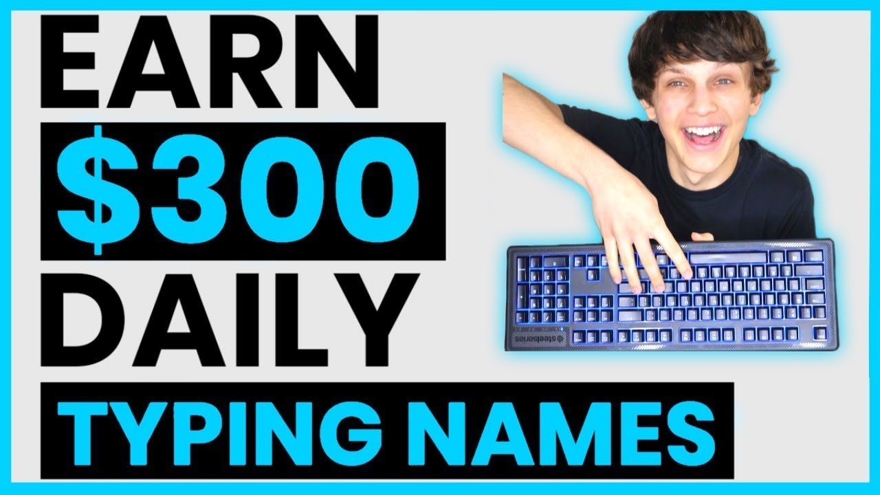 Earn $300 By Typing Names Online! Available Worldwide (Make Money Online) post thumbnail image