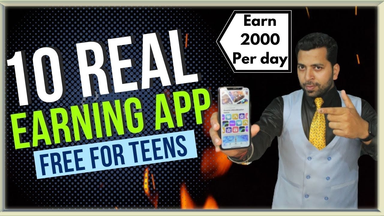 10 Real Earning App for Teens, Earn Money Online, Make Money Online,New 10 Earning App for All Teens post thumbnail image