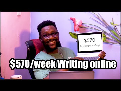 $570 weekly Writing Articles Online – How To Make Money Writing Blogpost From Home post thumbnail image