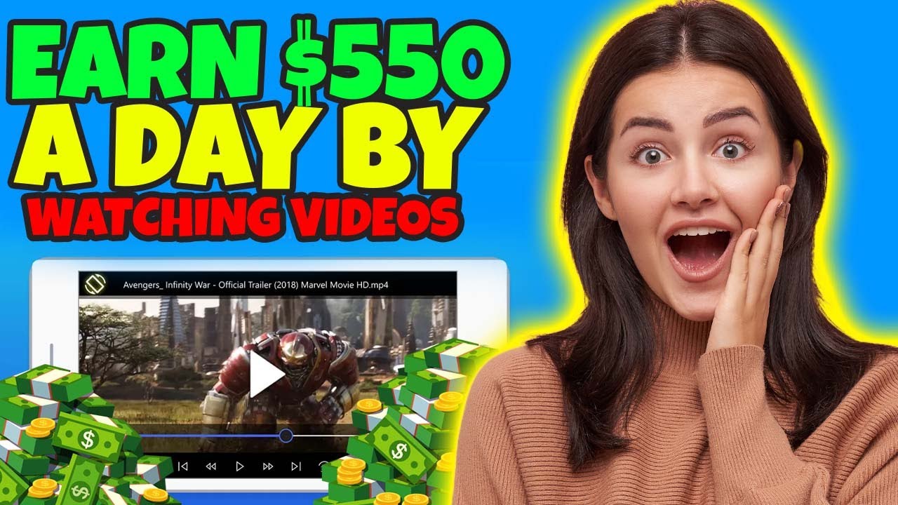 Earn $550 A Day By Watching Videos | Make Money Online post thumbnail image
