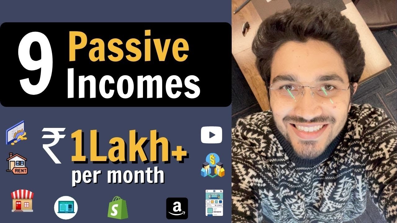 9 Passive Income Sources | Earn 1 Lakh+/month | for students & professionals post thumbnail image