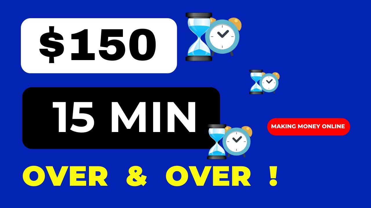 Make $150 Every 15 Minutes – Make Money Online post thumbnail image