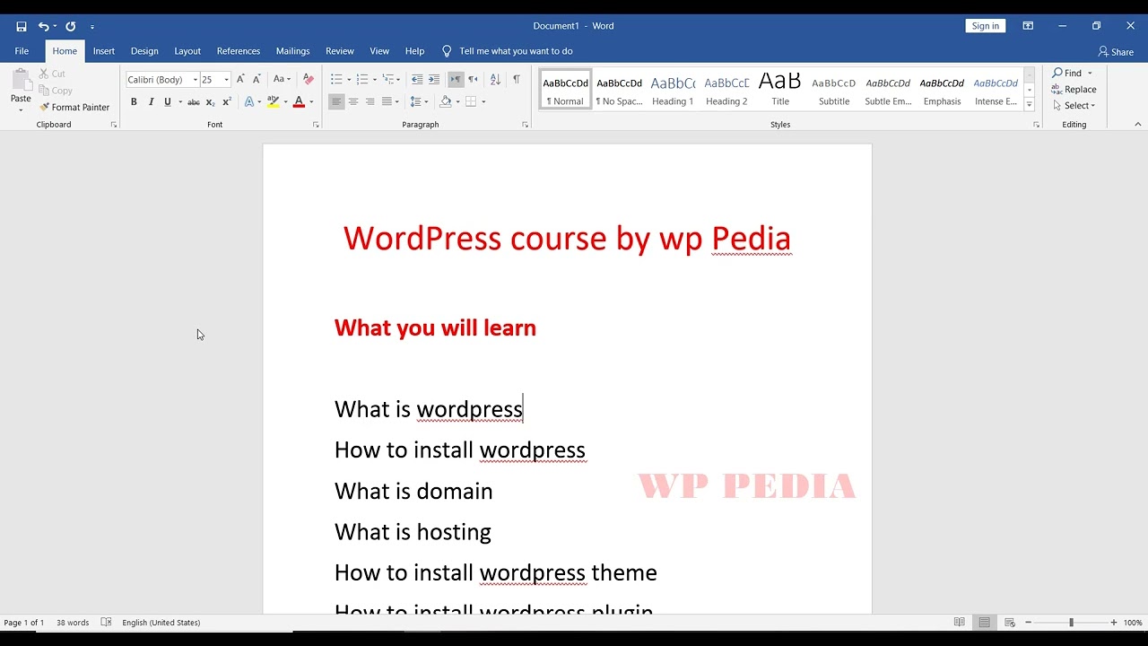 01  WordPress course Introduction – WordPress Tutorial for Beginner post thumbnail image