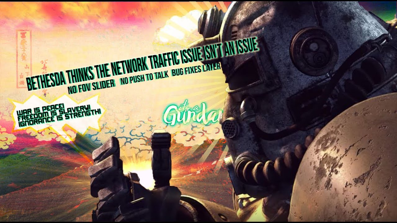 Bethesda thinks the network traffic issue isn't an issue & NO FOV slider post thumbnail image
