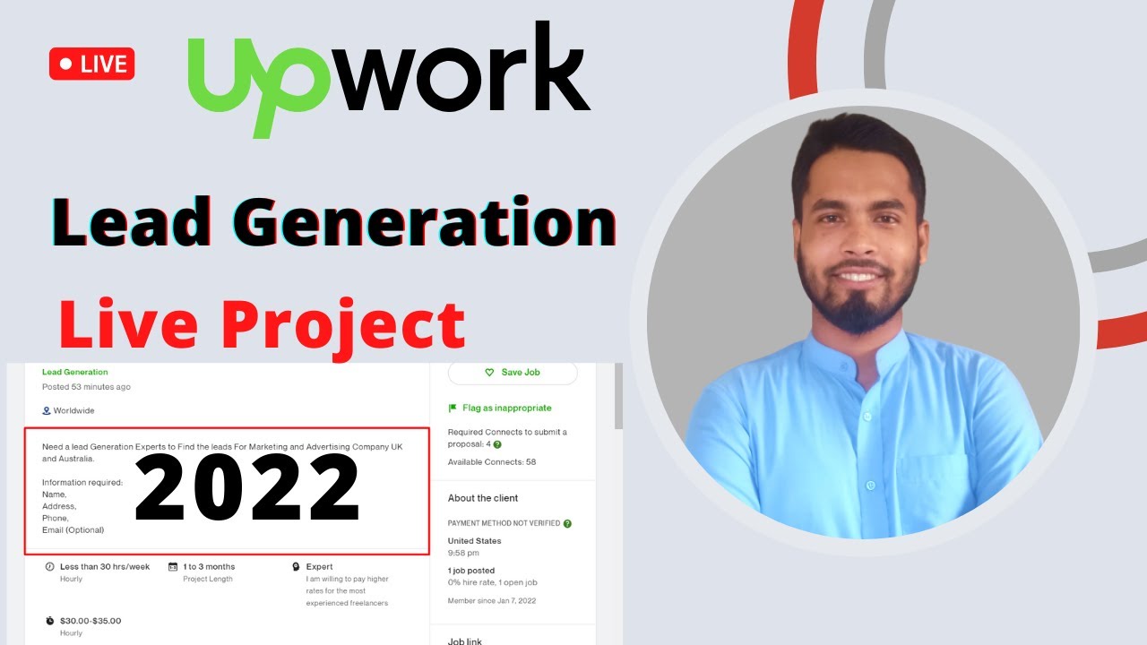 Upwork Lead Generation Bangla Tutorial || B2B Lead Generation Live Project 2022 | Freelancing Doctor post thumbnail image