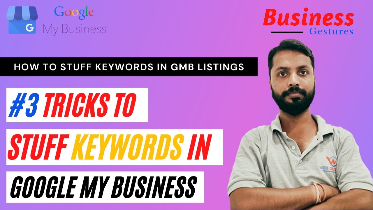 3 Tricks to Stuff Keywords in Google My Business Listing | How to Add Keywords in GMB Listing post thumbnail image