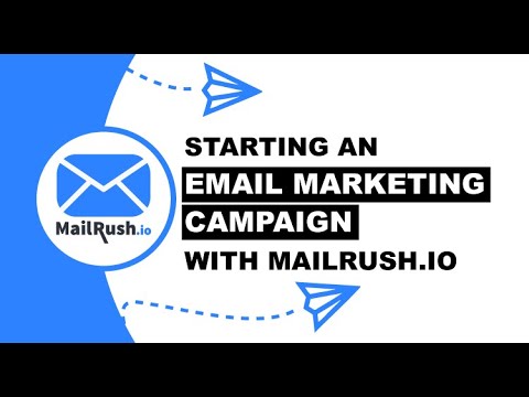 Starting an Email Marketing campaign with MailRush.io post thumbnail image