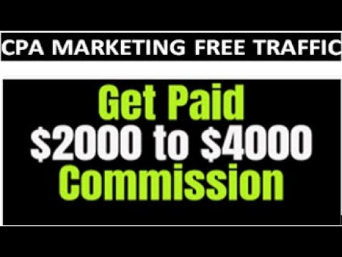 $4000 CPA Marketing Free Traffic Strategy |CPA Marketing Tutorial For Beginners |earn money online post thumbnail image