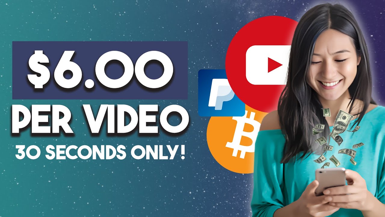 Watch & Earn $6 per Video! (Only 30 seconds) – FREE AND EASY METHOD | Make Money Online post thumbnail image