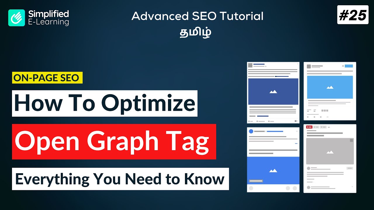 How to Optimize Open Graph Meta Tags | SEO Tutorial in Tamil | #25 post thumbnail image