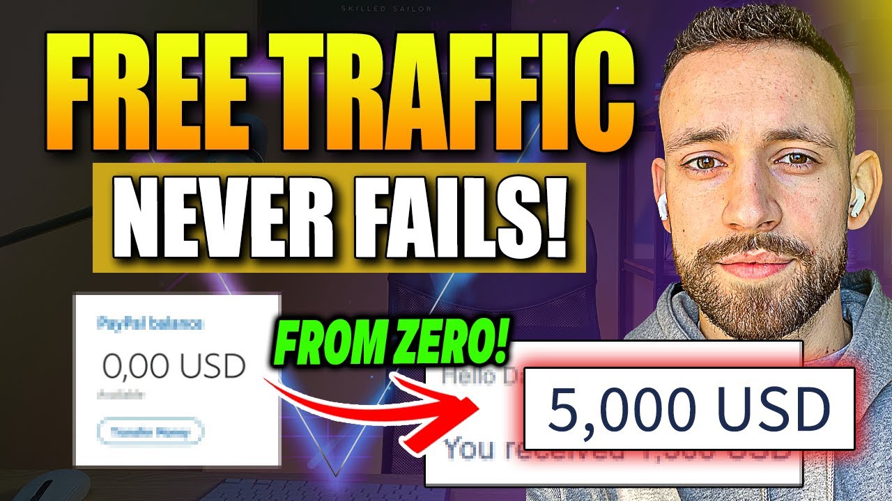 ZERO To +$5,000/MONTH With *FAIL-PROOF* FREE TRAFFIC | Affiliate Marketing For Beginners post thumbnail image
