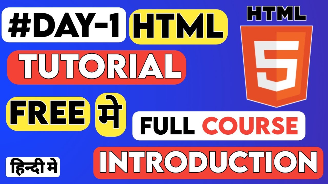 Html Tutorial For Beginner In Hindi Free Class Of INTRODUCTION || BY TECHSONI TECHNICAL || post thumbnail image