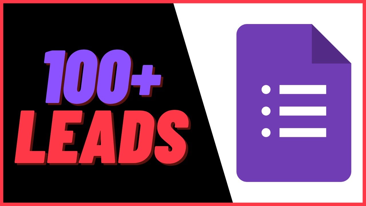 Facebook and Google Forms Lead Generation Hack (100+ Business Leads FAST!) post thumbnail image