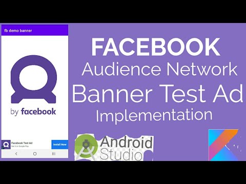 Banner AD Facebook Audience Network | How to Implement Facebook Banner Ad in Android in kotlin langu post thumbnail image