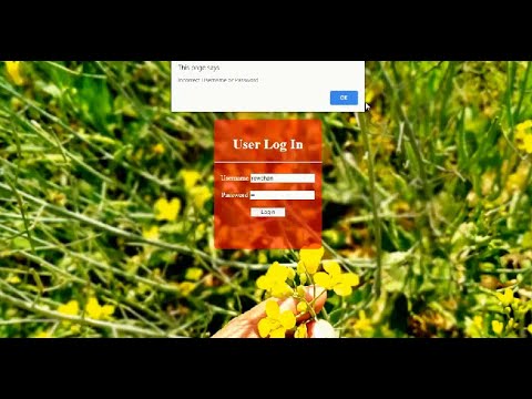 HTML Tutorial | Login form in html css and javascript for beginner | Swift Learn post thumbnail image