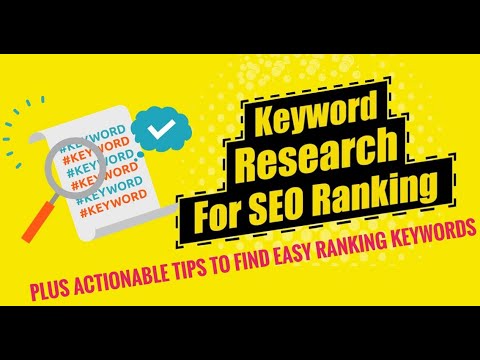 How To Find Keywords For SEO | SEO Tutorial For Beginners | Learn SEO | Hashtag Backlinks post thumbnail image