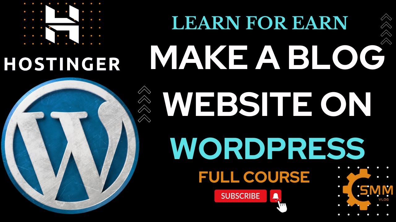 How to Make a Blog Website on WordPress | Complete Tutorial 2023Website post thumbnail image