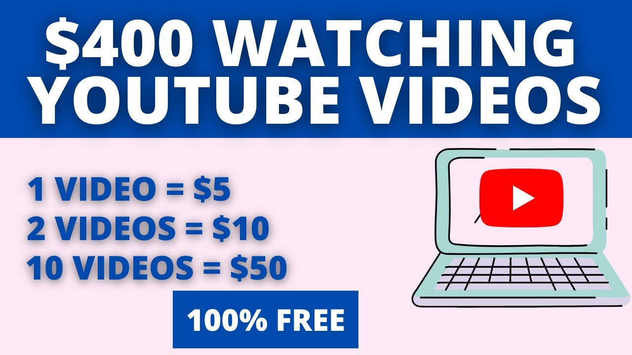 Make $50.00 By Watching Videos Per HOUR Make Money Online 2022 post thumbnail image
