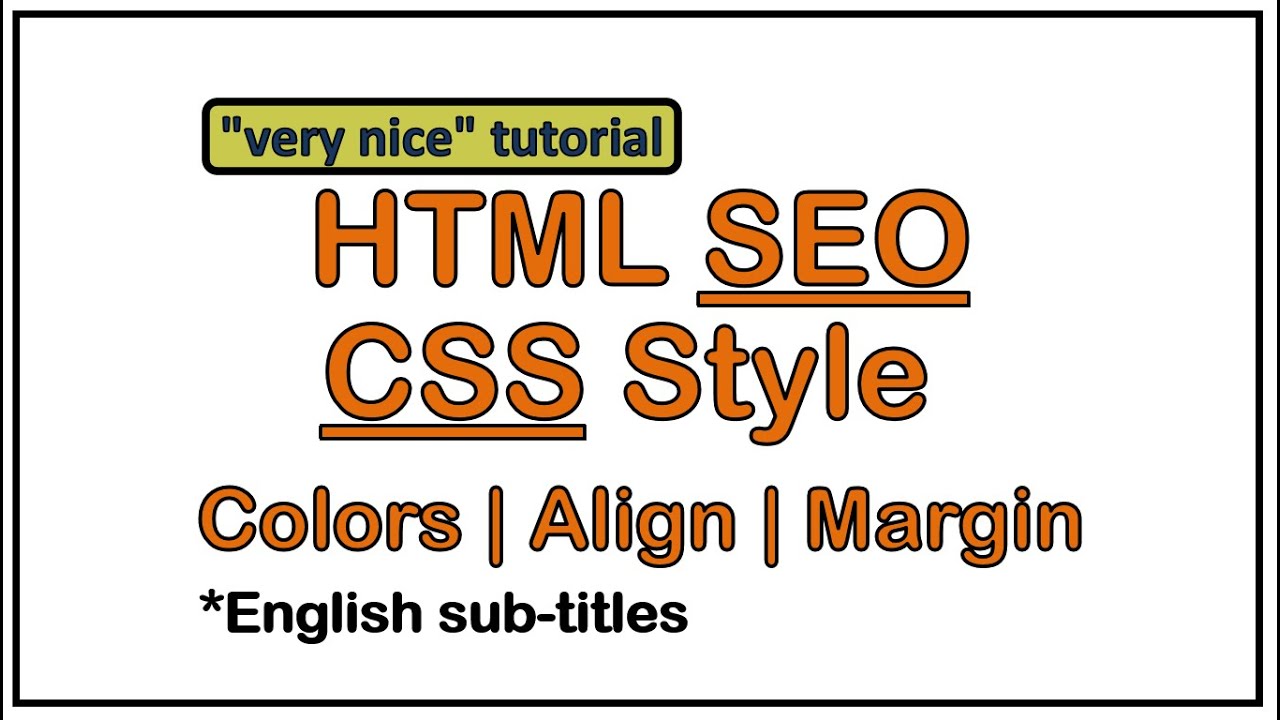 HTML SEO | HTML CSS | SEO Tutorial | HTML Tutorial | HTML CSS Tutorial | SEO HTML Tags | CSS post thumbnail image