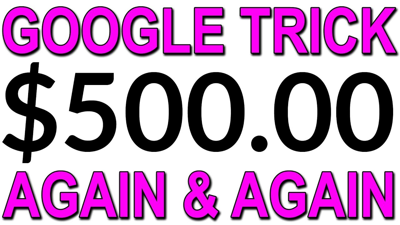 Earn 500.00+ AGAIN AND AGAIN With a GOOGLE Trick?! (EASY Way To Make Money Online) post thumbnail image