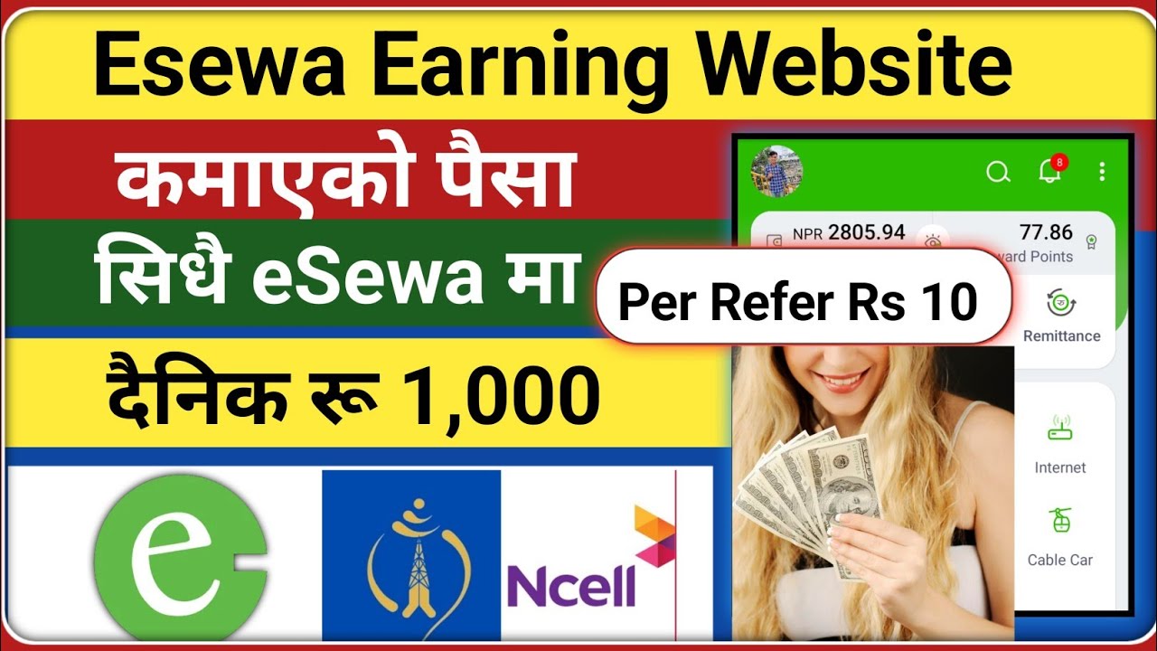 Esewa Earning Website | With Withdrawal Proof | How To Earn Money Online In Nepal | Nep Earning post thumbnail image