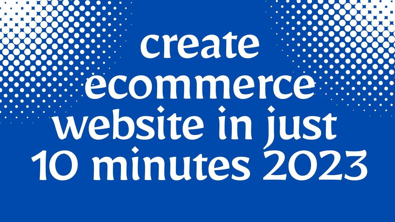 How to create an eCommerce Website With WordPress 2023 -ONLINE STORE- (Easy For Beginners)-ecommerce post thumbnail image