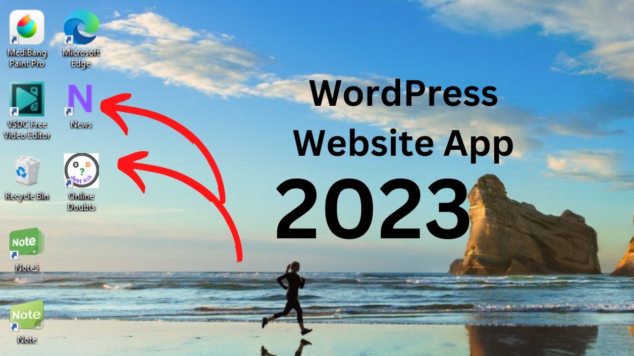 How to Create App of your WordPress Website 2023 || WordPress Booster 2023 || WordPress For Beginner post thumbnail image