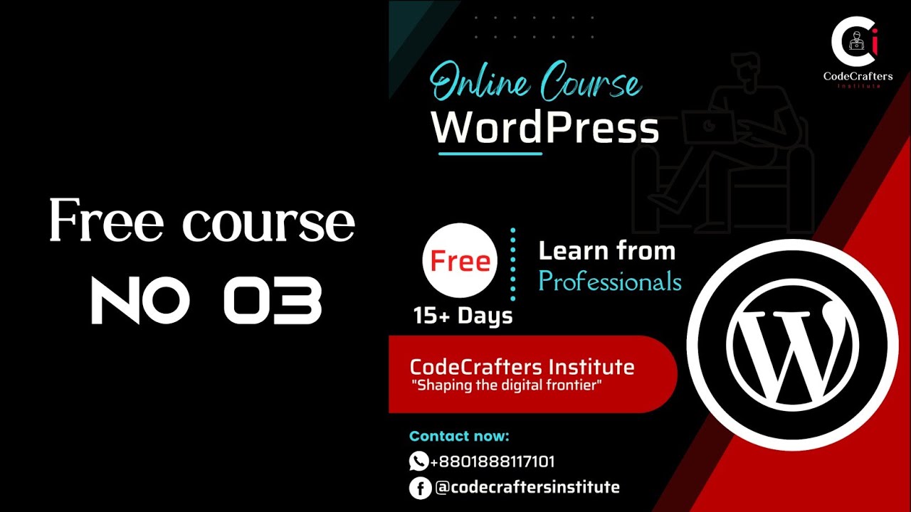 WordPress 15+ Day's Free Course (class No 03) post thumbnail image