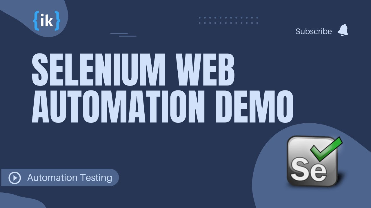 Selenium Web Automation Demo post thumbnail image