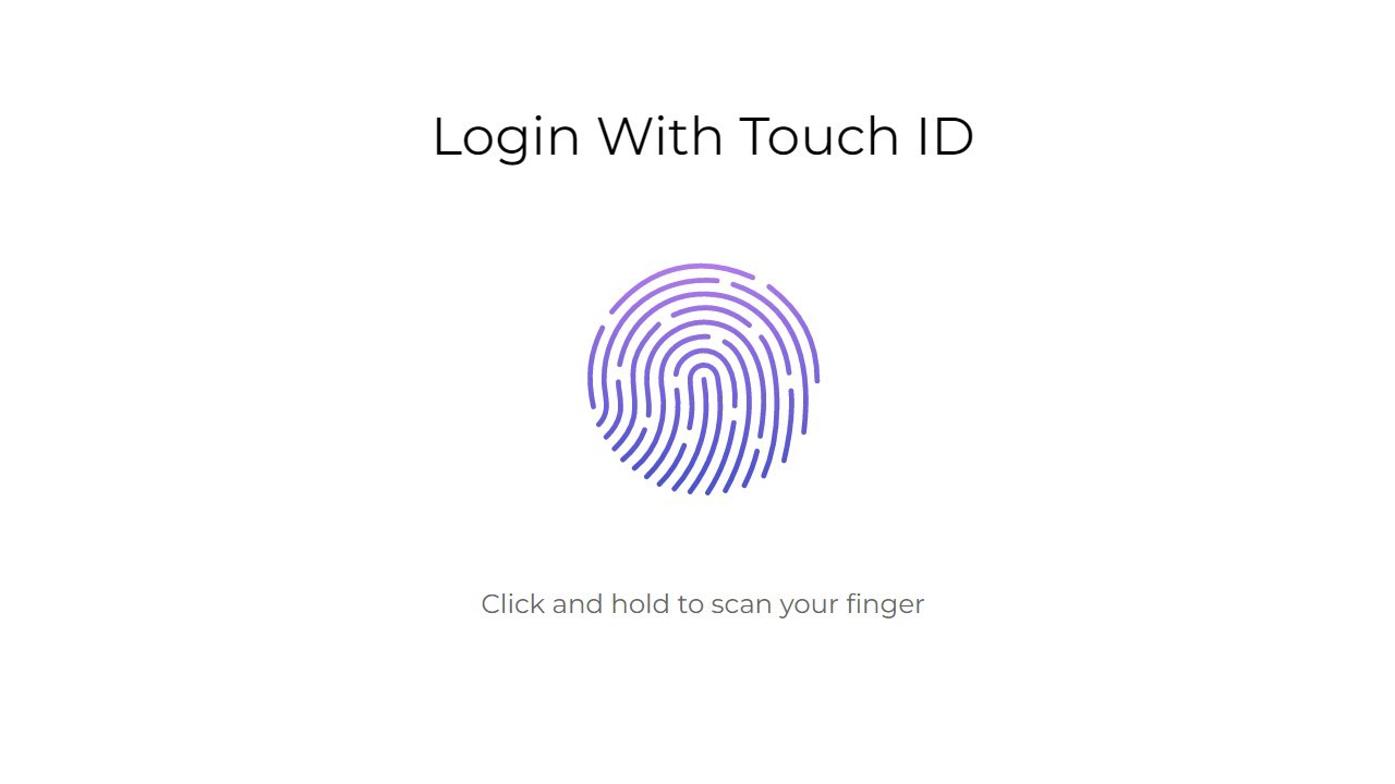 How to Create Touch ID and Fingerprint Login with HTML, CSS, and JavaScript post thumbnail image