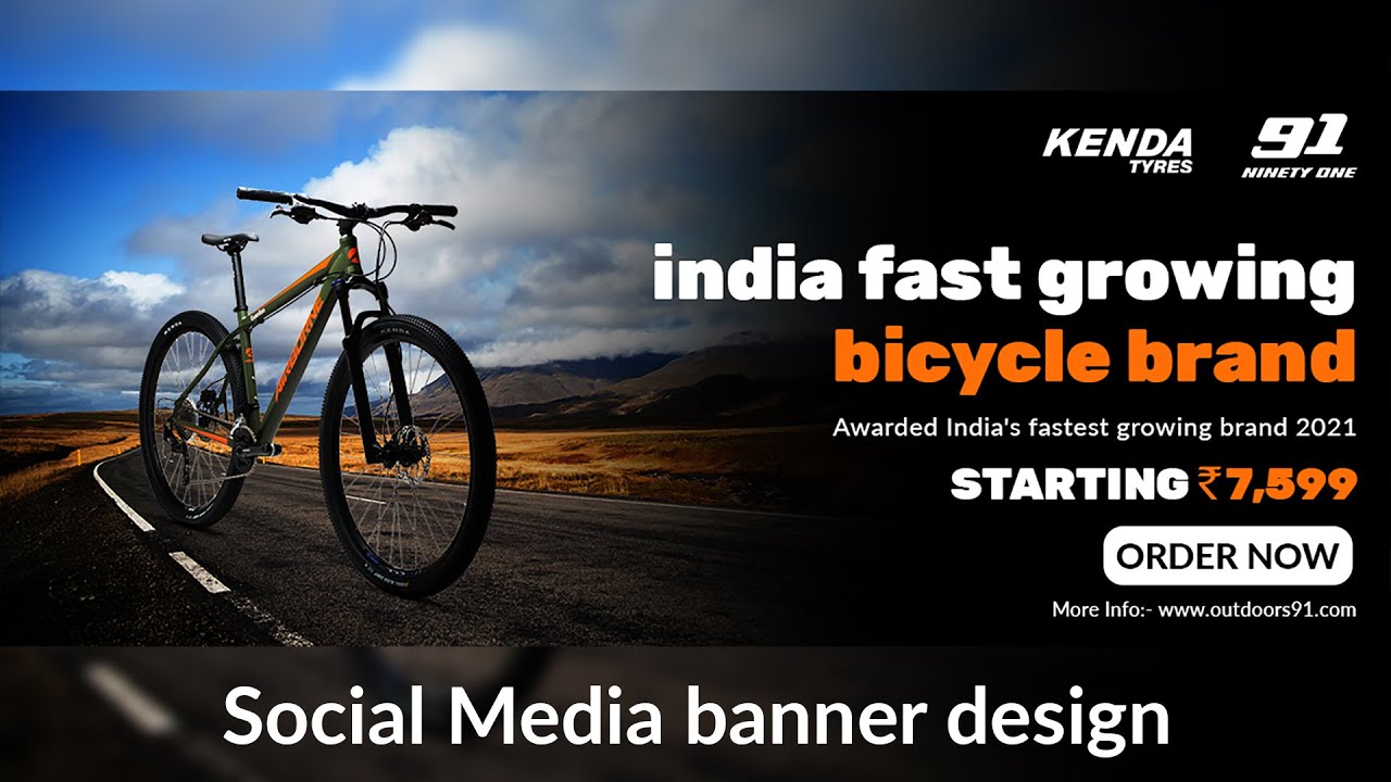 How to make banner ads design in photoshop for social media ads in Hindi free download with file post thumbnail image