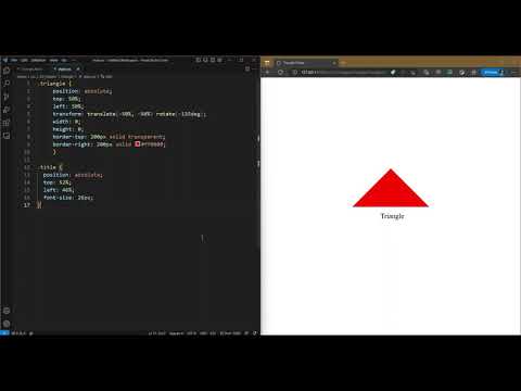 CSS Tutorial: Triangle Shape in the Center of Your Web Page post thumbnail image