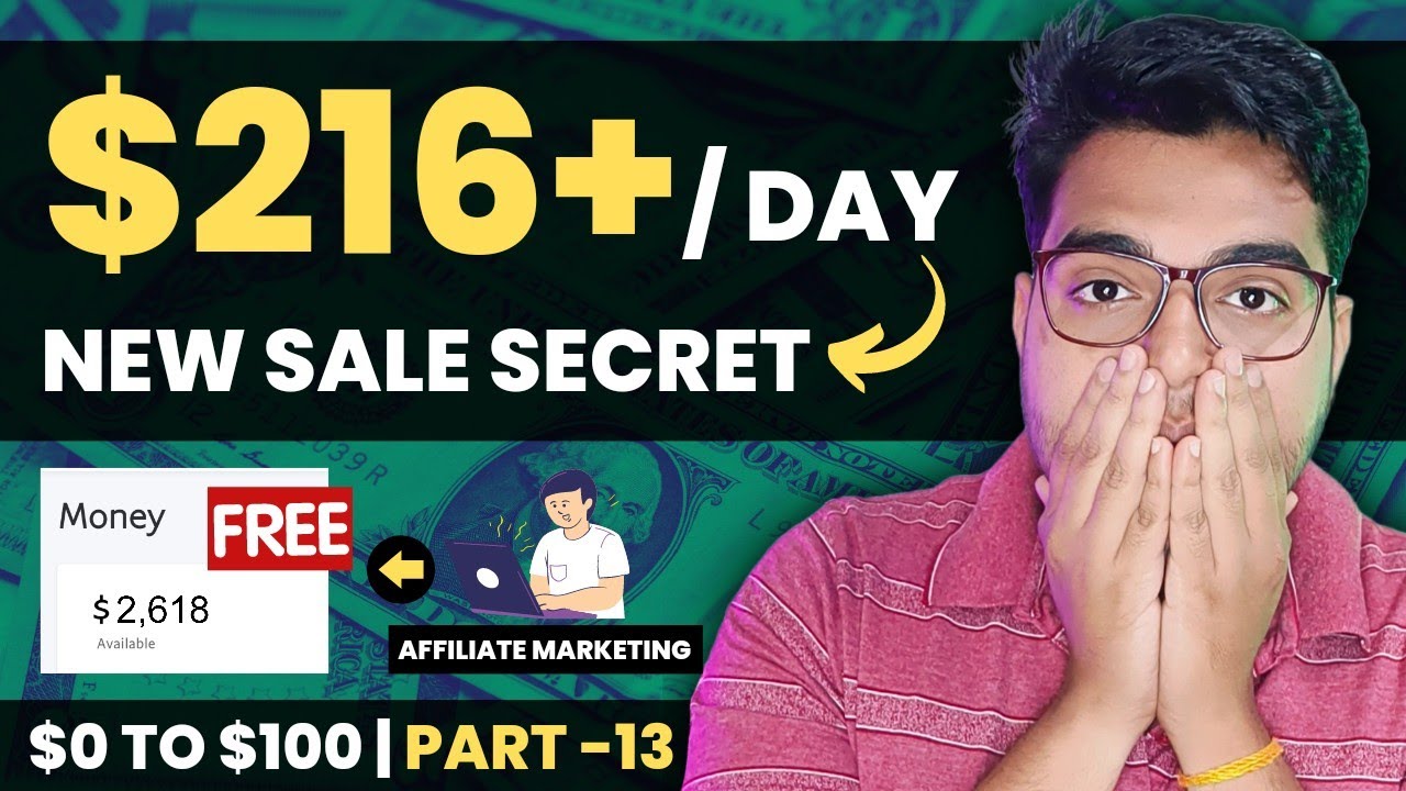 FREE $216/Day SECRET Method | Affiliate Marketing For Beginners | Free Method | In Hindi | 2023 post thumbnail image