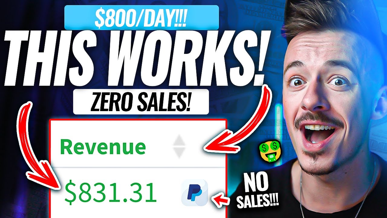 (THIS WORKS!) +$800 Per Day NO SELLING Method For Beginners For 2023 | Make Money Online post thumbnail image