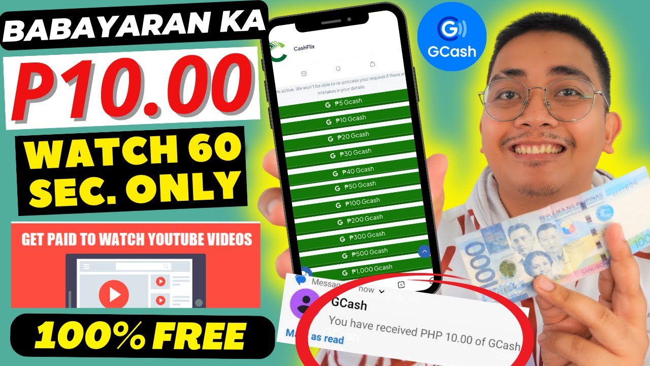 P10.00 FREE GCASH BY WATCHING YOUTUBE VIDEOS 2023 ! DAILY PAYOUT WALANG PUHUNAN! 100% LEGIT AND SAFE post thumbnail image