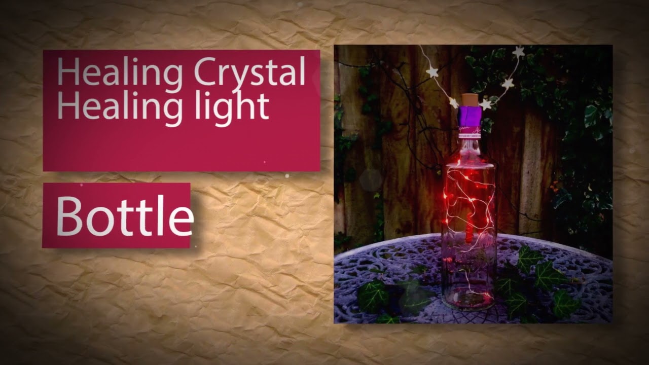 Crystals Healing Lights message in a bottle post thumbnail image
