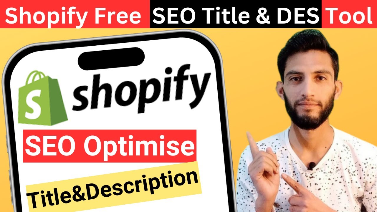 How to write seo optimized title and description for shopify products | Shopify store SEO post thumbnail image