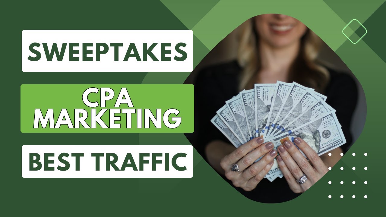 Best Traffic Sources To Make Money With Sweepstake CPA Marketing 😮😮 #cpamarketing #makemoneyfast post thumbnail image