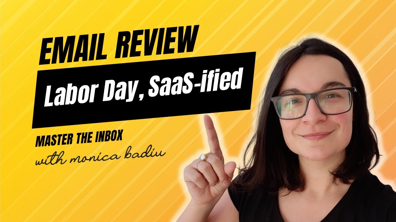 Master The Inbox Review: A look at a regular Labor Day Sale SaaS email #copywriting post thumbnail image