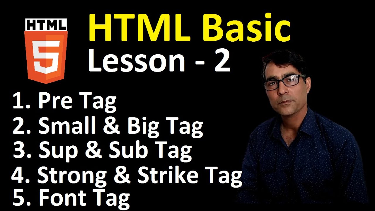 HTML Basic Course for Beginners in hindi Lesson-2 | Web Designing with HTML (Notepad) in hindi post thumbnail image