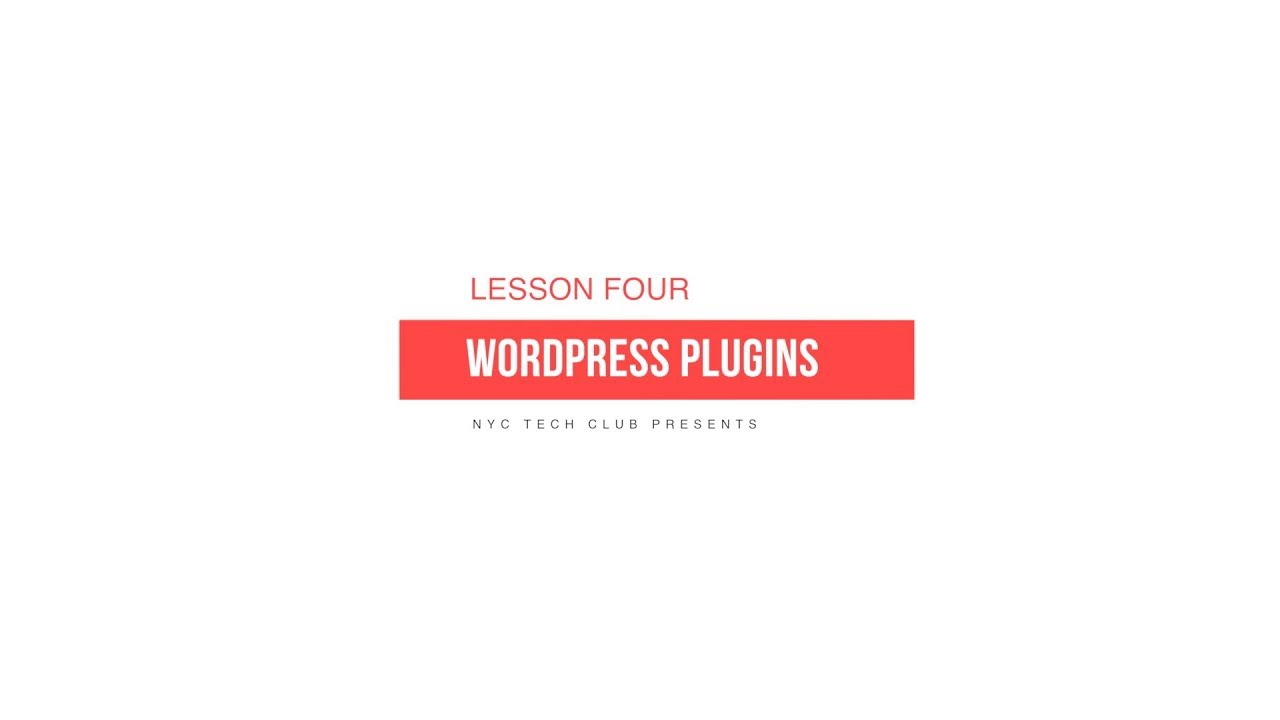 How to Use WordPress Beginner Series – Lesson 4 (WP PLUGINS) post thumbnail image