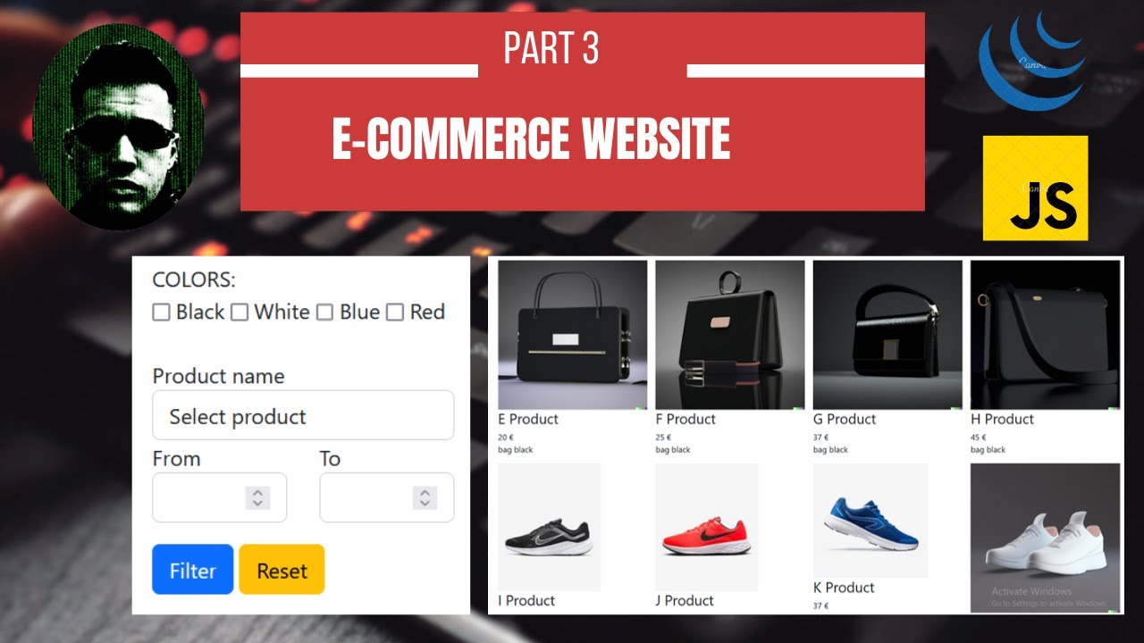 Building an Interactive E-commerce Website Filter: Part 3 –  HTML, CSS, JS, Bootstrap, and  jQuery post thumbnail image