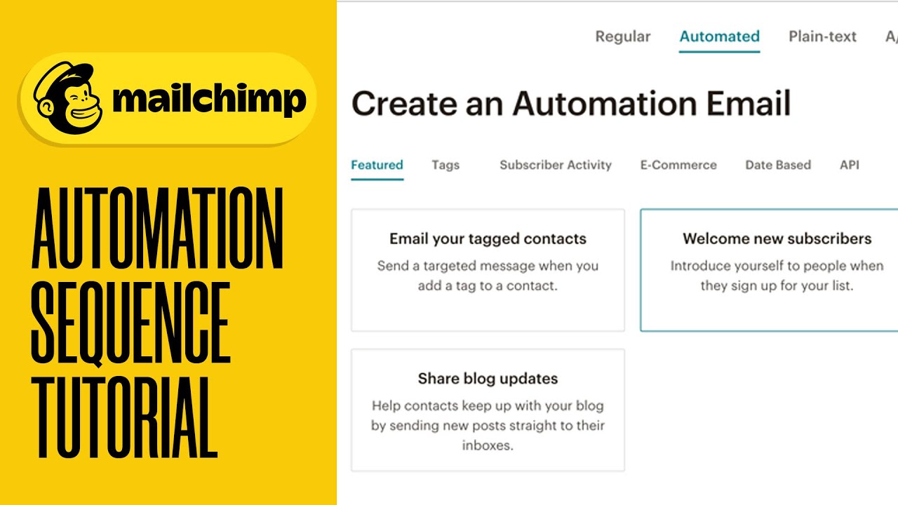 Mailchimp Automation Sequence Tutorial 2023 (Mailchimp Guide) post thumbnail image