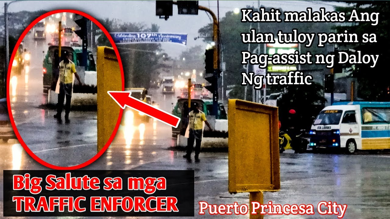 Big Salute sa Traffic Enforcer ng PPC | tuloy sa pag Assist ng traffic kahit malakas ang ulan post thumbnail image
